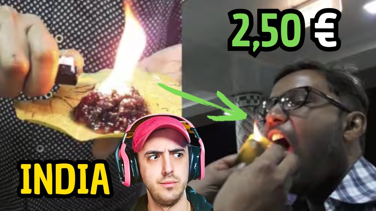 COSA MANGIO CON 2,50 € IN INDIA REACTION VELOX (che schifo) - PITS BAR 🍻