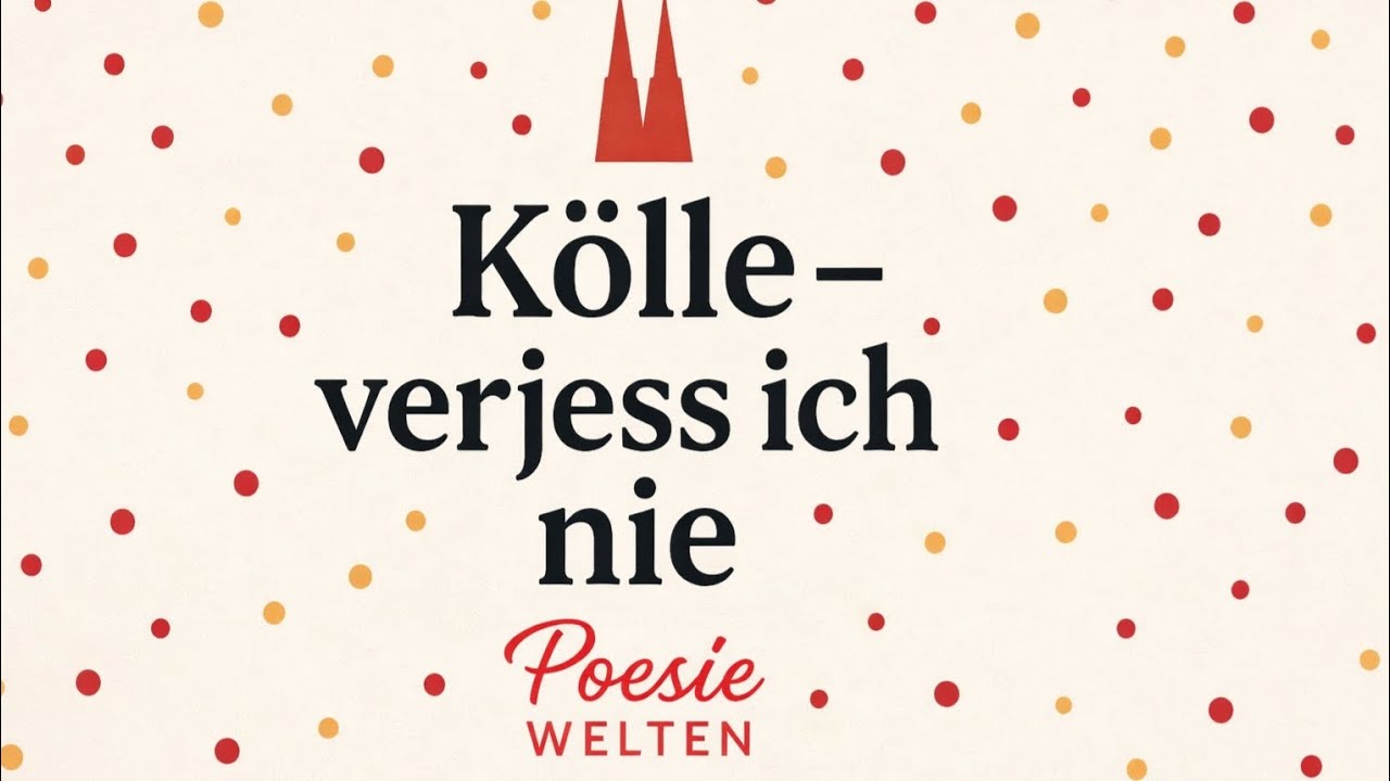 Kölle – verjess ich nie (Ballade)