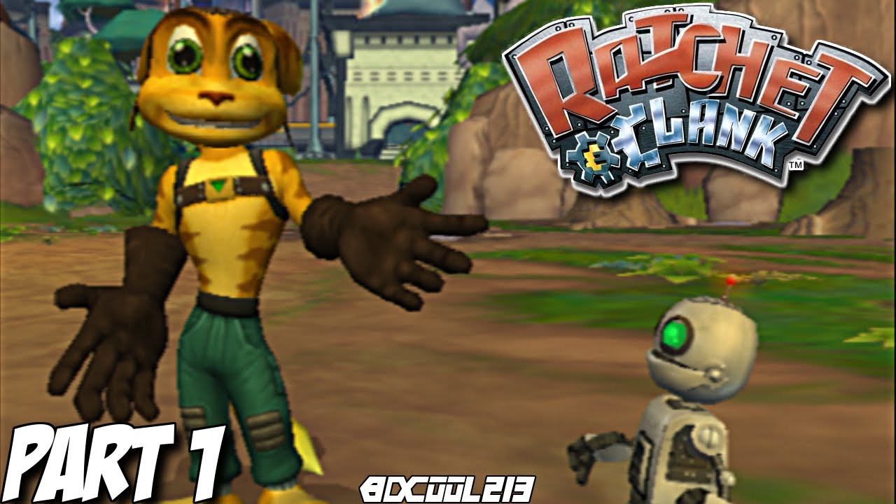 Ratchet and Clank Gameplay Walkthrough Part 1 - Playstation 2 Let's Play