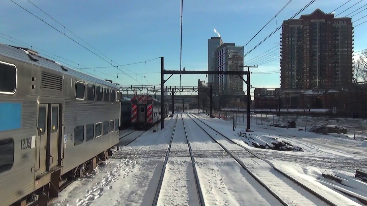 South Shore Line - Chicago, IL. to Gary, IN. [WINTER 2016]