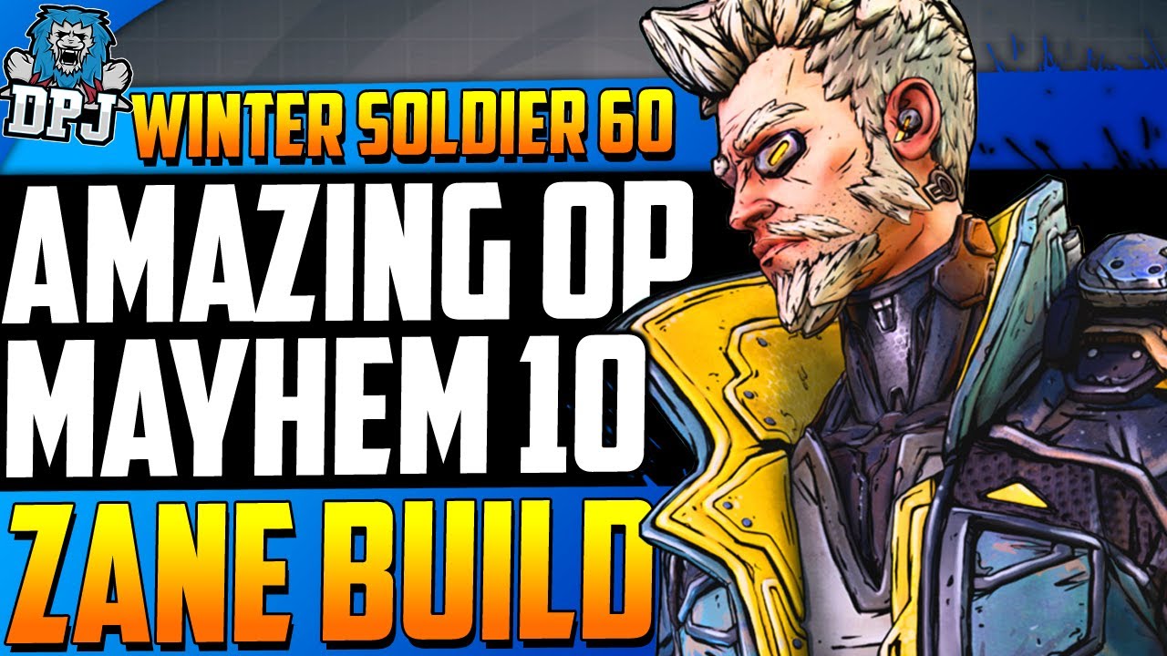 Borderlands 3 BEST MAYHEM 10 LEVEL 60 ALL ROUND ZANE BUILD - Winter Soldier 60 - OP Zane Build Guide