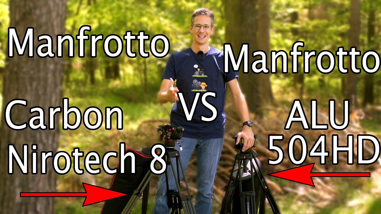 Videostativ Manfrotto ALT VS NEU 😨 Alu vs Carbon | Vorstellung | Deutsch
