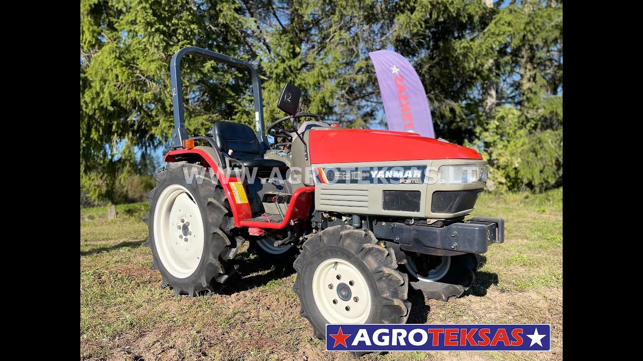 Yanmar F-210 traktoriukai | AGROTEKSAS