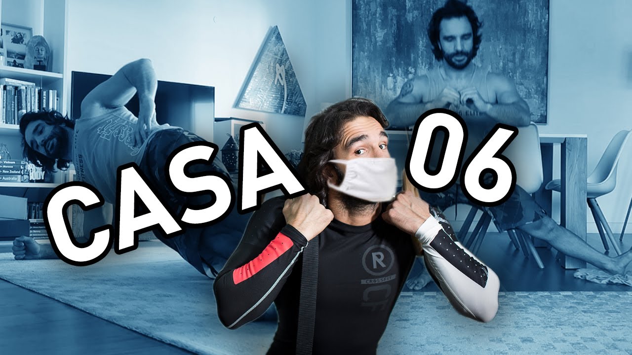 TREINA COMIGO EM CASA #06 - Costas e Traseiro Gostoso e HIIT!