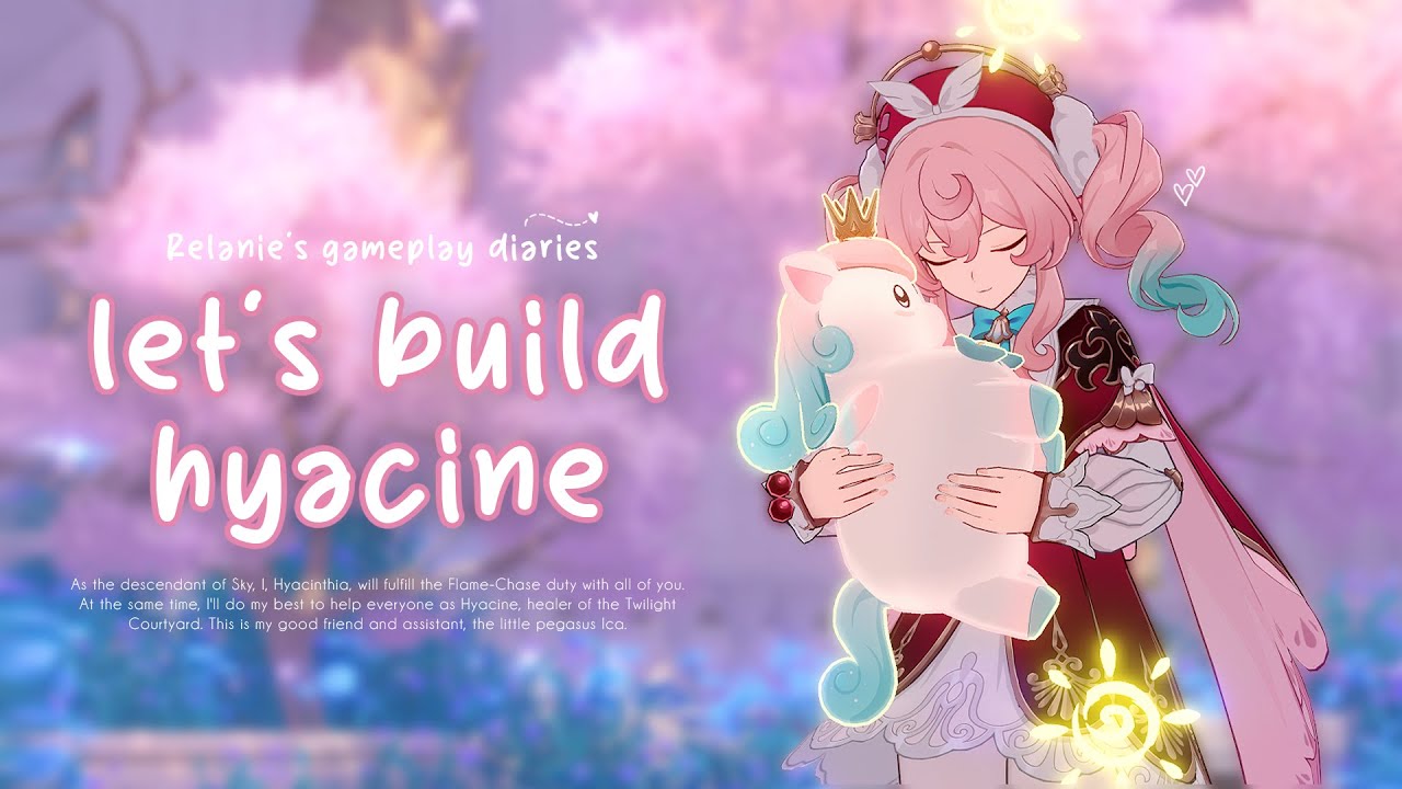 Let's build Hyacine! ⋆˚✿˖°🩷 | Cozy Honkai: Star Rail gameplay