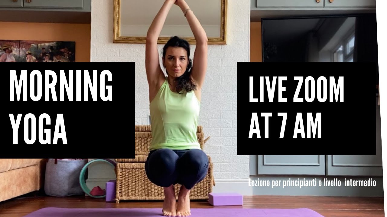 RISVEGLIO ENERGETICO YOGA - CLASSE LIVE ZOOM DEL MATTINO