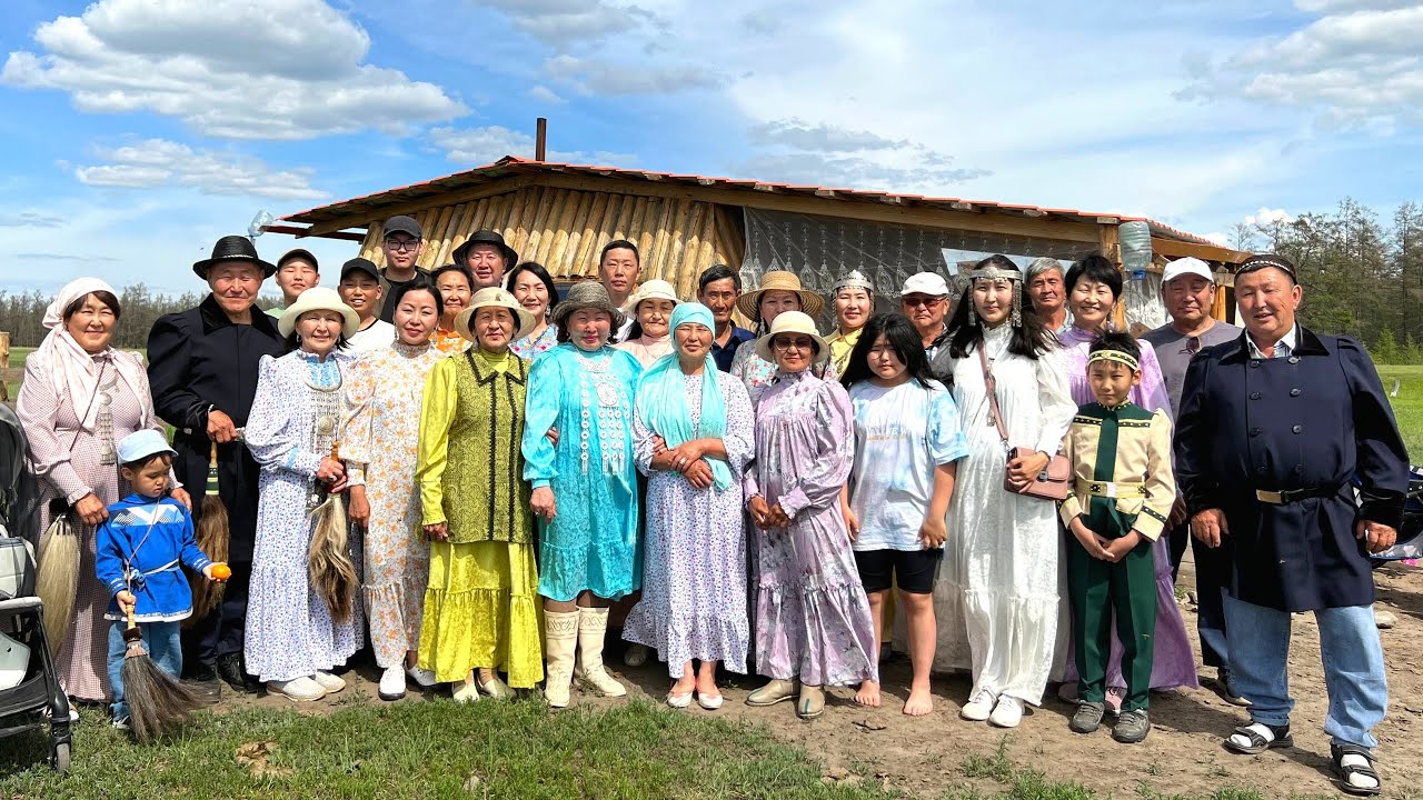 Жизнь в Якутском селе - встреча родственников