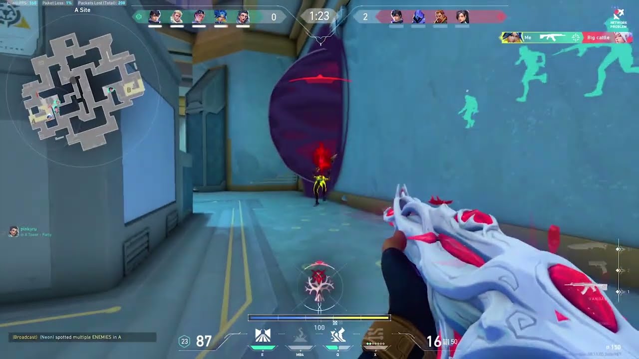 neon slide short video