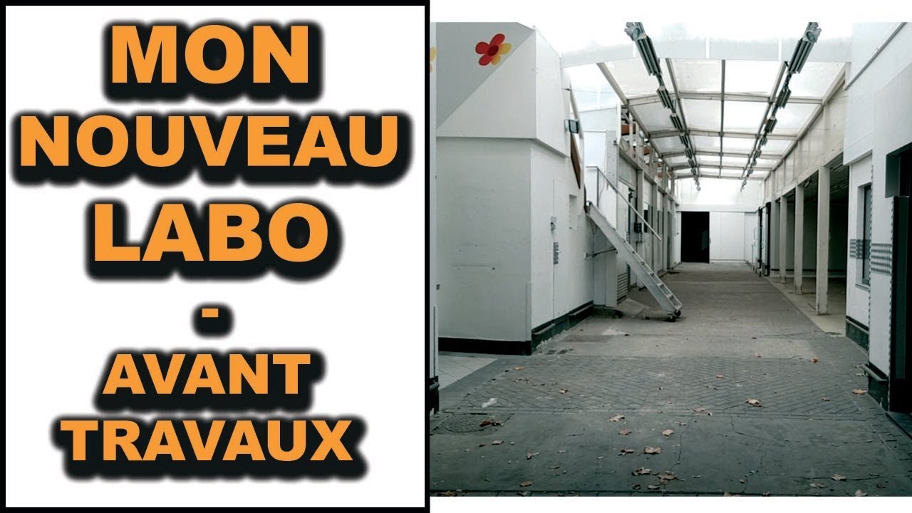 Mon Nouveau Labo AVANT travaux - MON CAMION PIZZA