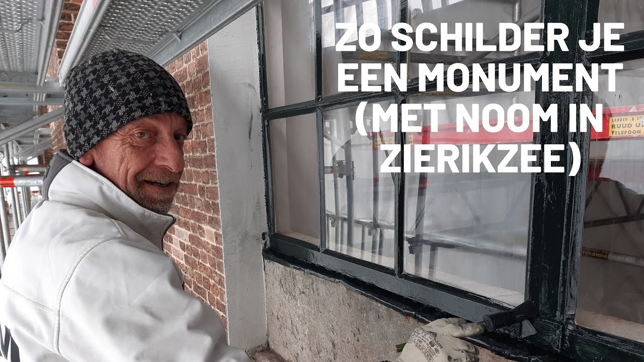 Zo schilder je een monument (met Noom in Zierikzee)