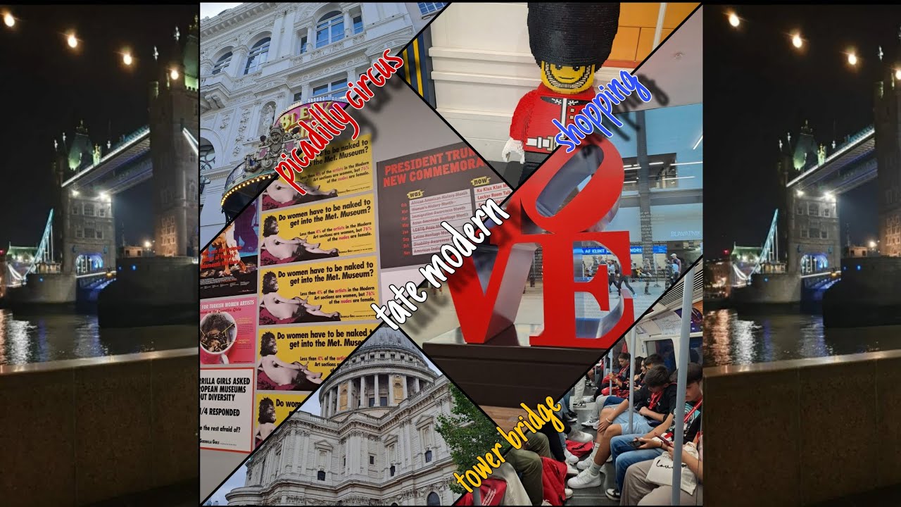 🇬🇧VACANZA STUDIO A LONDRA! 🇬🇧 -Tate modern, picadilly circus, tower bridge e shopping  PARTE 2