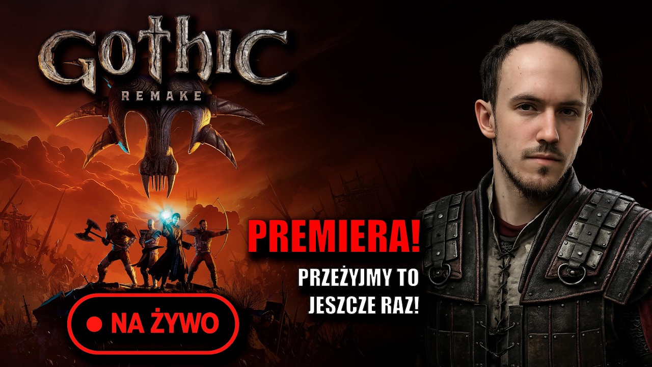 🔴 ⚔️ GOTHIC REMAKE - Chromanin i miasto ork&oacute;w! 🔴 NA ŻYWO