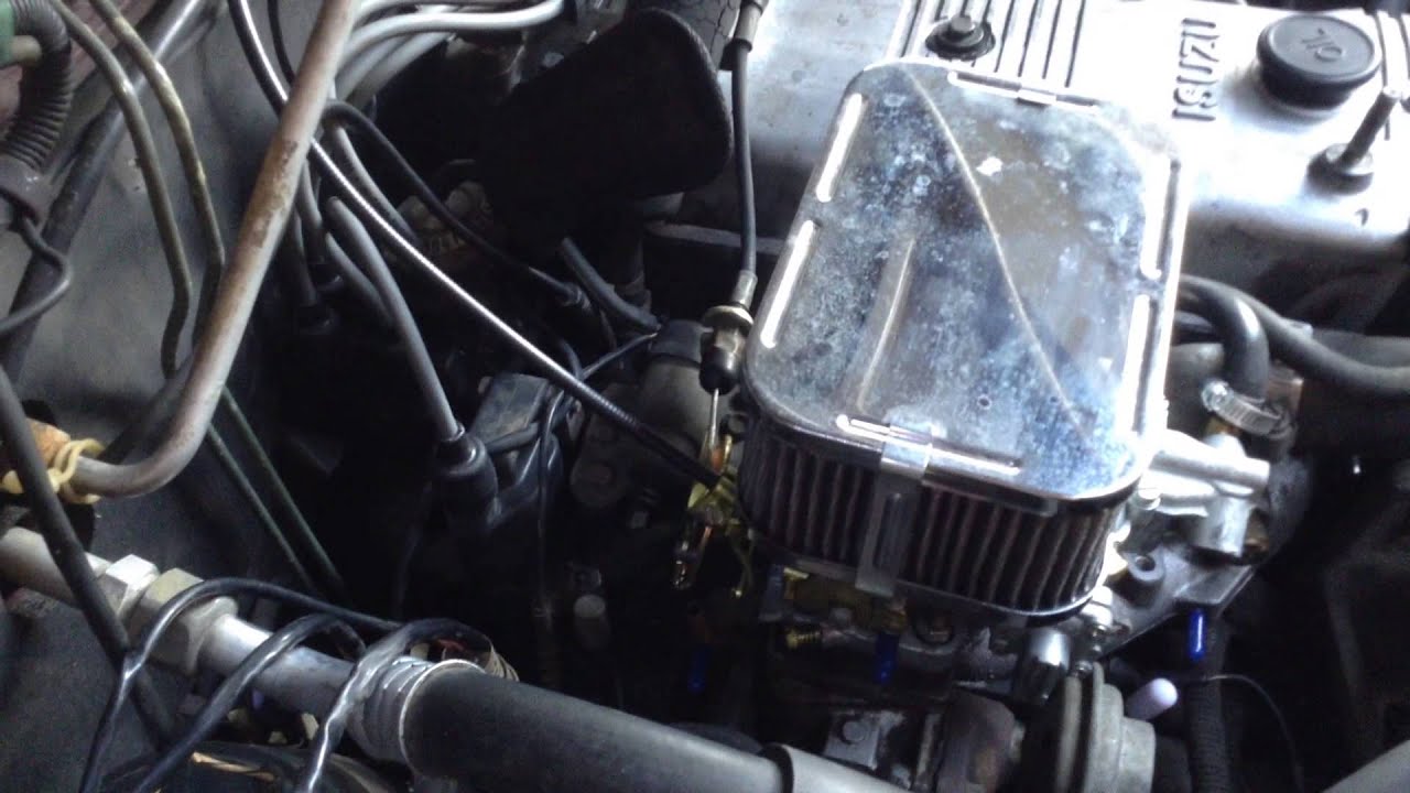 Typical Smog Delete upgrades on Isuzu 2.3 Motor (Isuzu Trooper 2 , Holden Jakaroo )