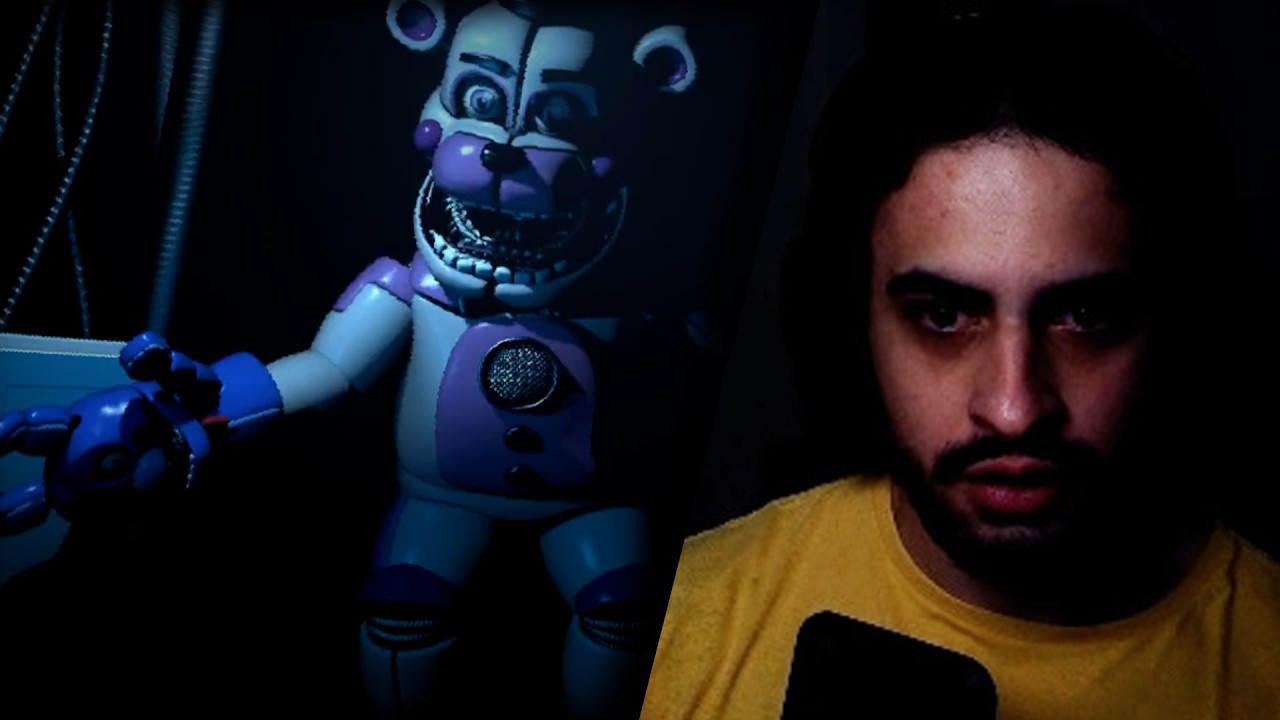 jogando o fnaf 5 stepsister location