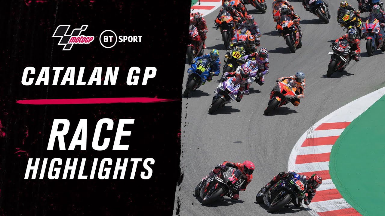 MotoGP Highlights: Catalunya (2022) | A couple moments of madness around Barcelona 😳