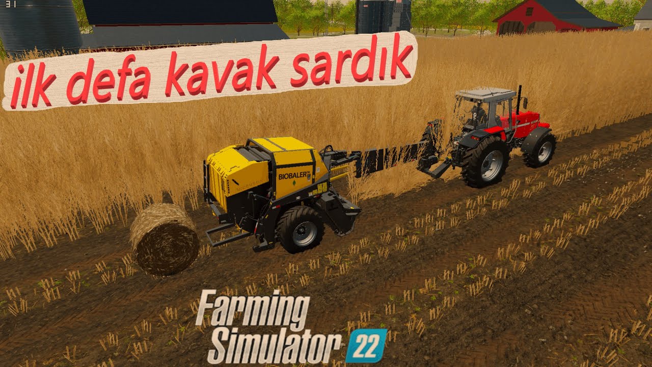 KAVAK HASATI ve BALYA BASTIK -ÇALI KUŞU VADİSİ|| FARMİNG SİMULATOR 2022#muratbilen