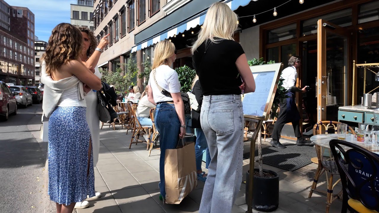 Stockholm, Sweden - | Busy Stockholm Walk | Sunny Saturday
