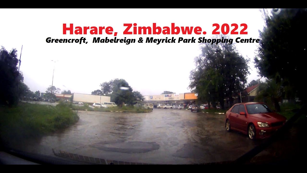 Drive Through Greencroft, Mabelreign & Meyrick Park Shopping Centre, Harare, Zimbabwe (2022)