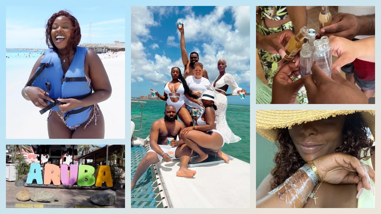 ARUBA TRAVEL VLOG 2022! THE NEW MIAMI! GOT TATTOOS, 🔥NIGHTLIFE, BEACH, SUN, WATER SPORTS RIU PALACE