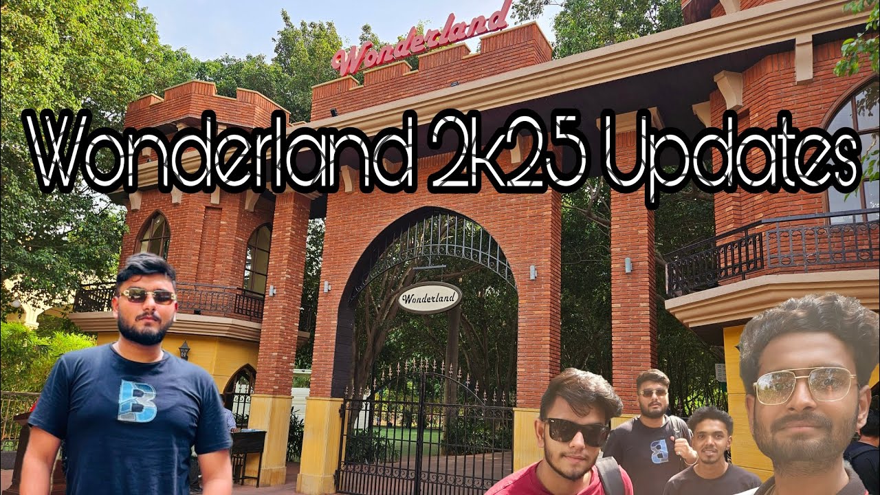 WONDERLAND 2K25 UPDATES  I FUN VLOG I ENJOY WITH FRIENDSI WONDERLAND JALNDHAR @ashishsamuel3084