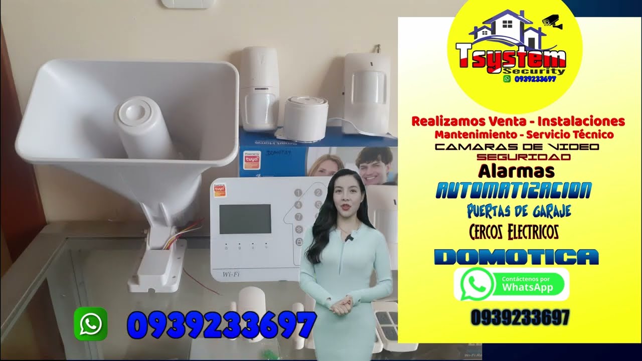 🛡️🏠 Alarmas inteligentes que te cuidan 24/7 📲🚓