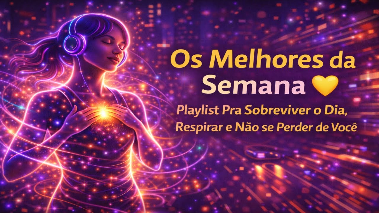 Os Melhores da Semana 💛 | Playlist Pra Sobreviver o Dia, Respirar e Não se Perder de Você