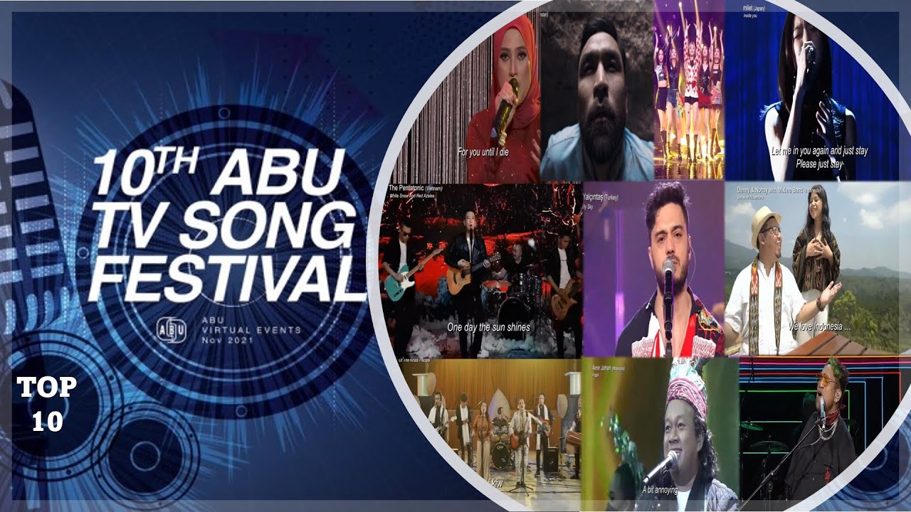 ABU TV Song Festival 2021 Top 10