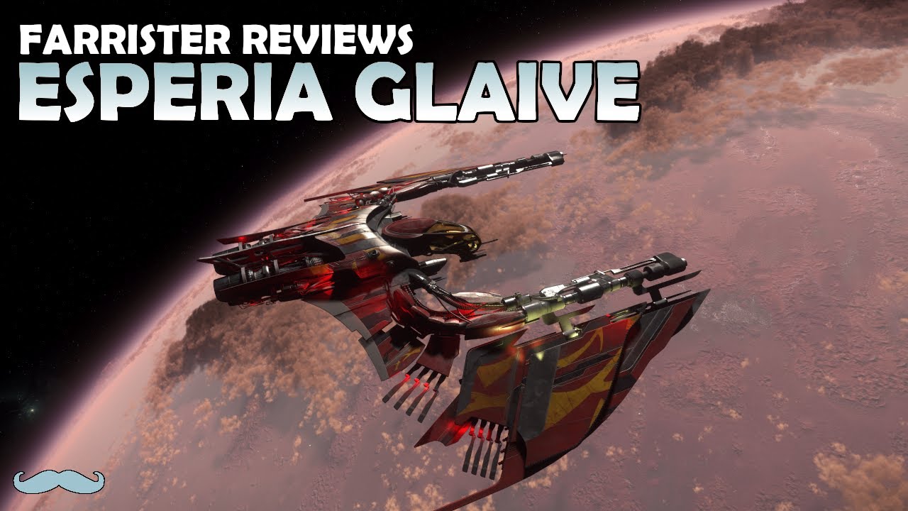 Обзор Esperia Glaive | Геймплей Star Citizen 3.17 4K