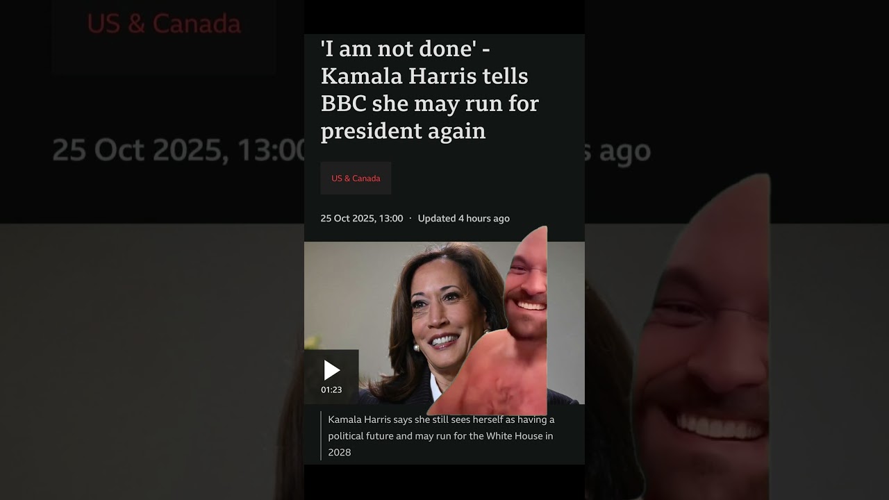 Kamala Harris Teases 2028 Run &mdash; Political Reboot?