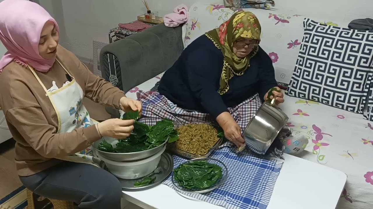 GELİN KAYNANA LAHANA SARMASI