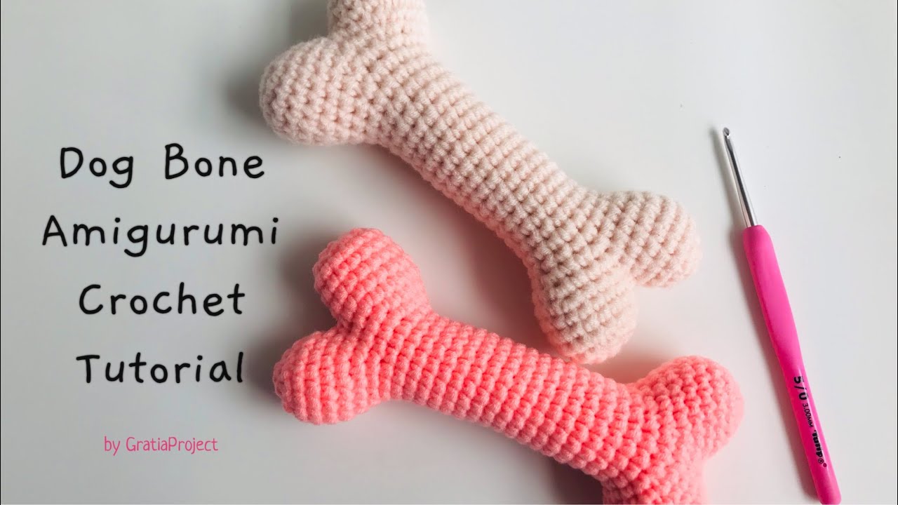 Bone Crochet Pattern | Dog Bone Amigurumi