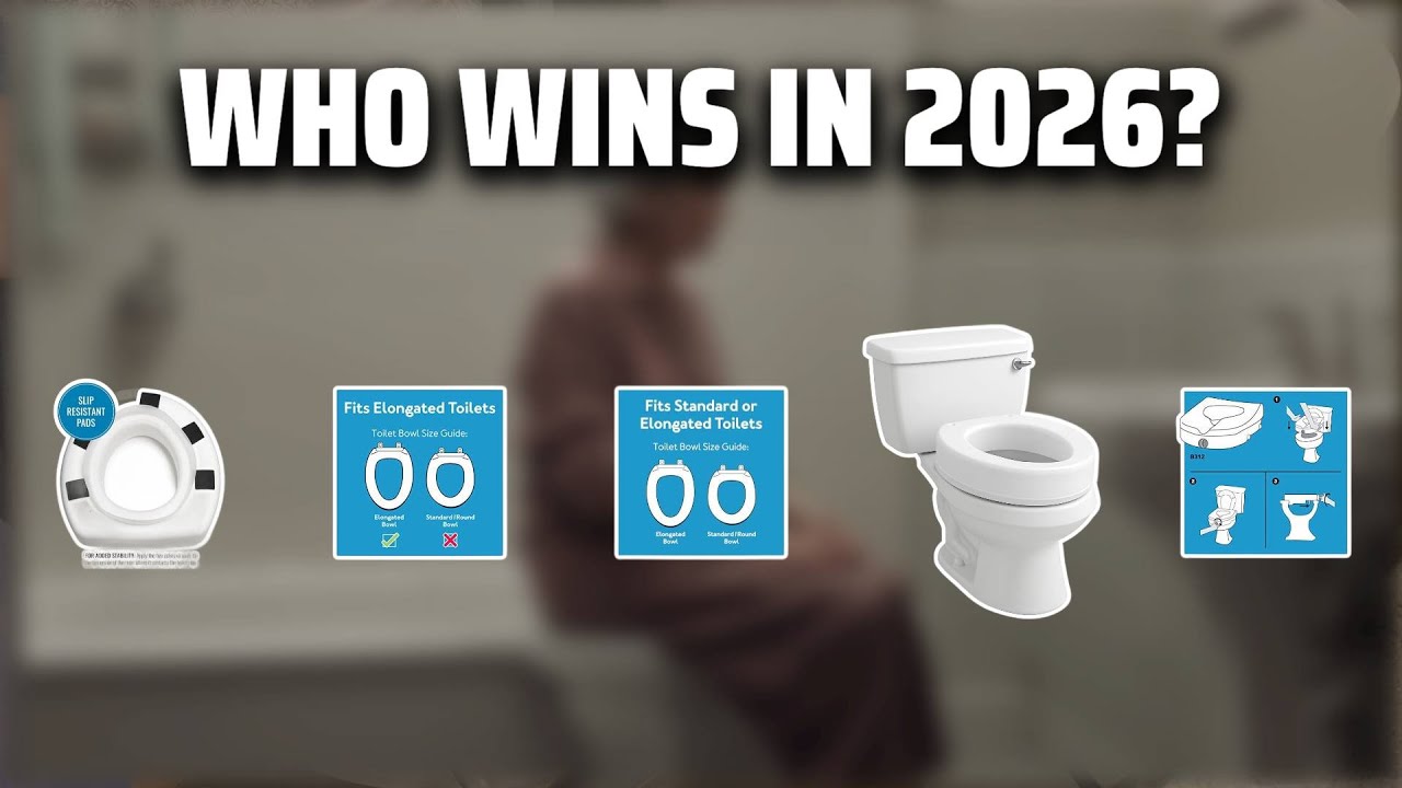 The Top 5 Best Toilet Seat Raiser in 2026 - Must Watch Before Buying!