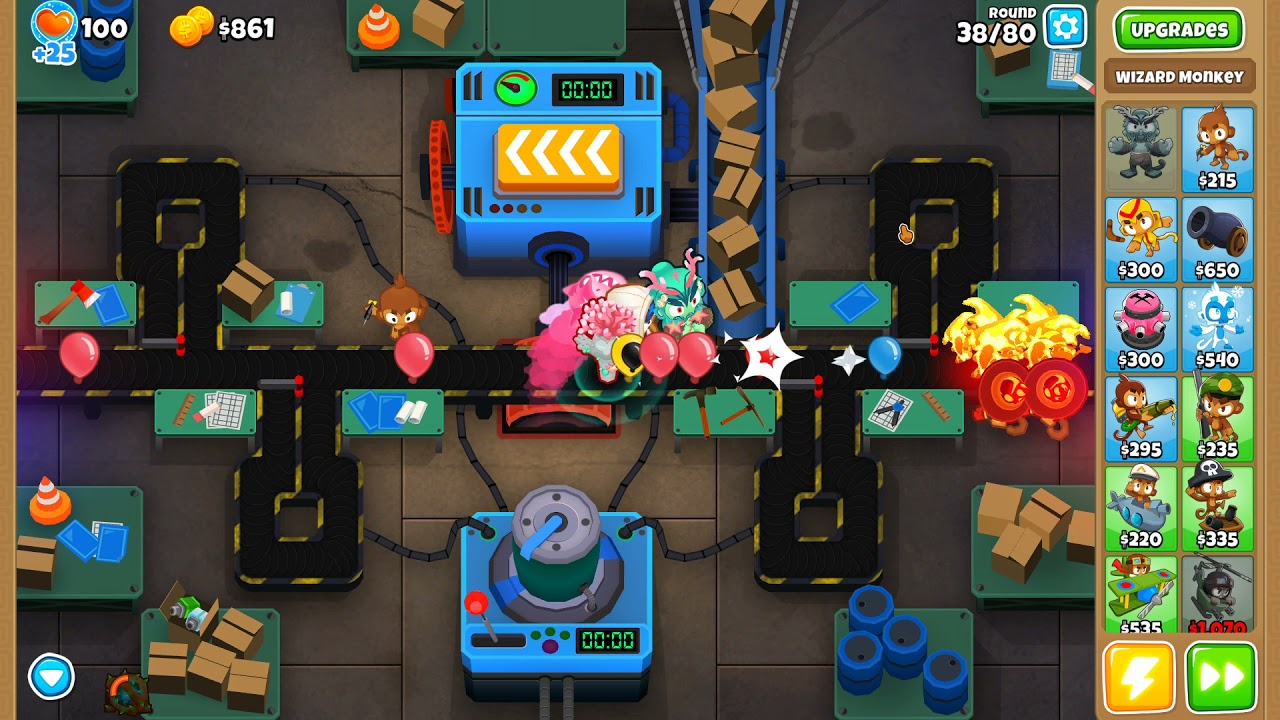 Bloons TD 6 - UPDATED Half Cash - Workshop - No Continues and Powers (27.3 patch)