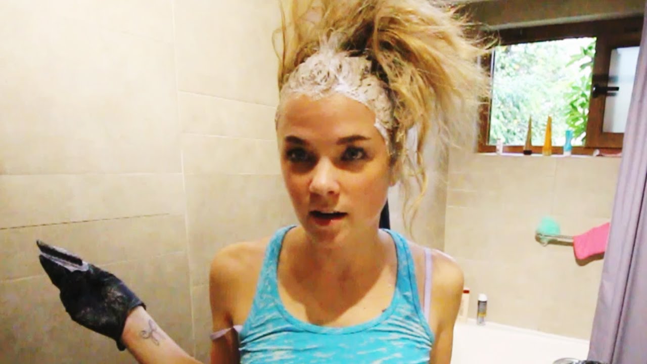 INTENTO TEÑIR MI PELO!! - lele