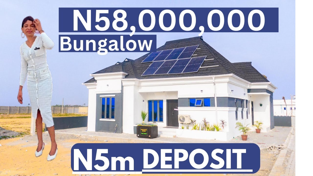 HOUSE For Sale in LAGOS NIGERIA | Affordable BUNGALOWS  in IBEJU LEKKI | LEKKI AVANA