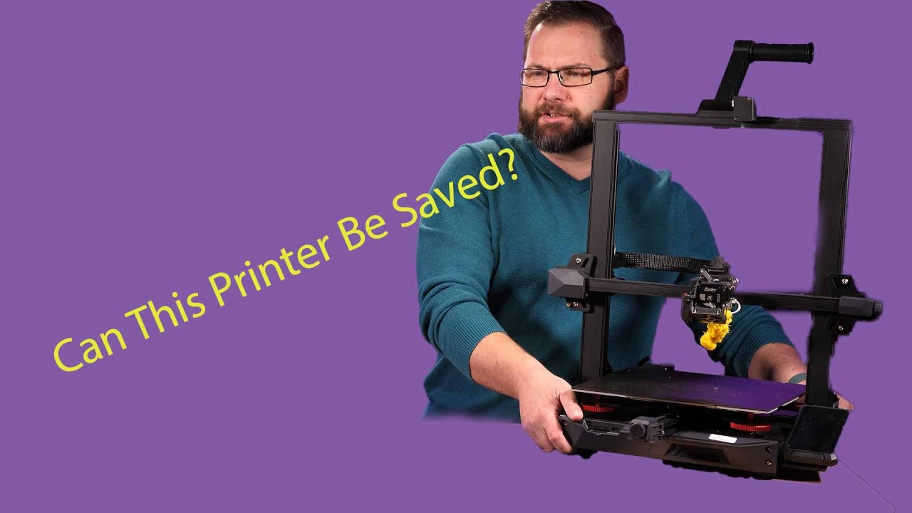 Conquering the PLA Blob: Ender 3 Pro Repair Adventure
