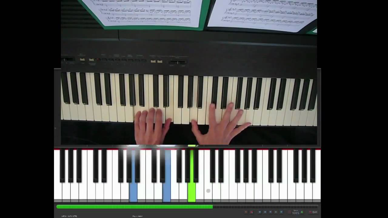 Someone like you, Adele, piano part