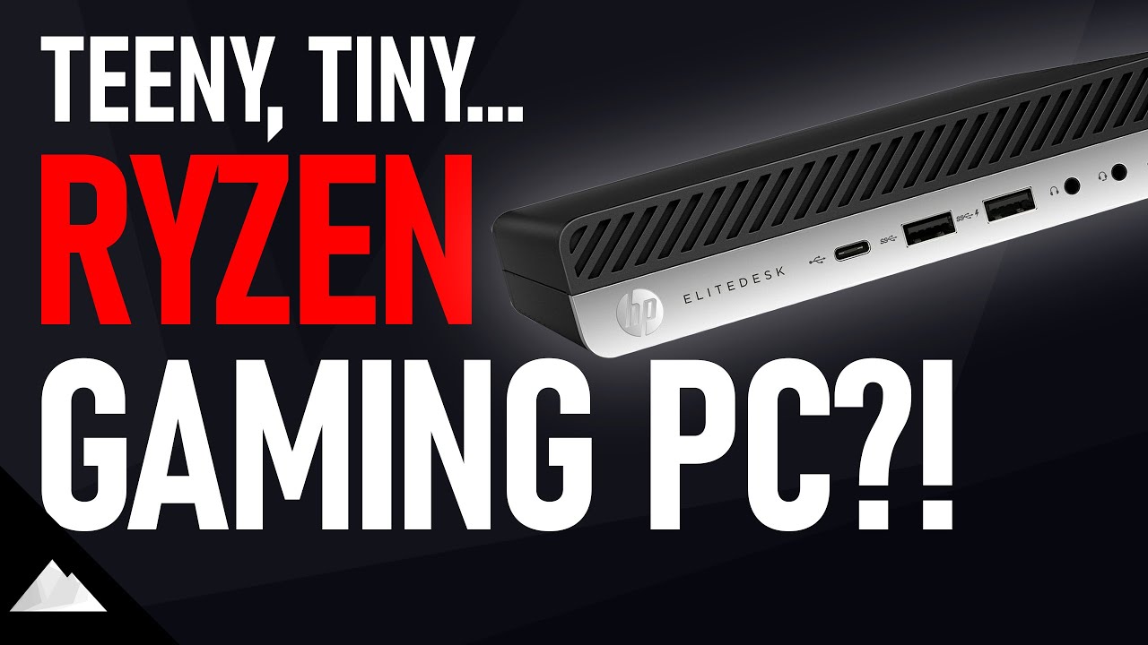 Can this tiny RYZEN-powered PC play games? | HP 705 G5 with Ryzen 3 Pro 3200GE