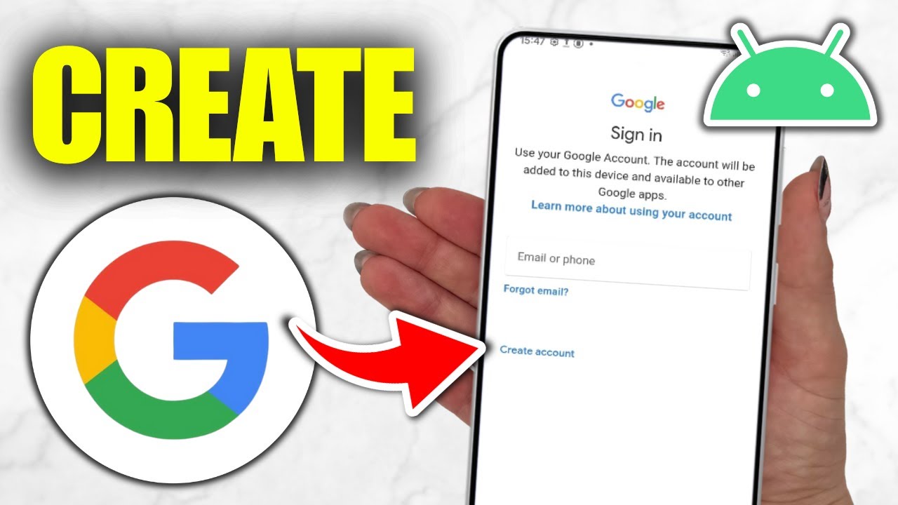 How To Create Google Account On Android Phone (Step By Step)