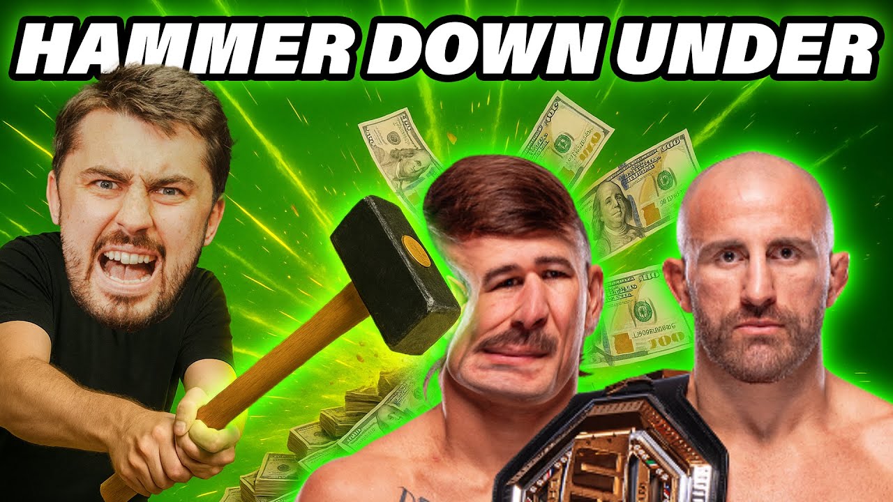 My SAFEST Bet for UFC 325 Volkanovski vs Lopes 2 | Lucrative Hammer of The Week #14