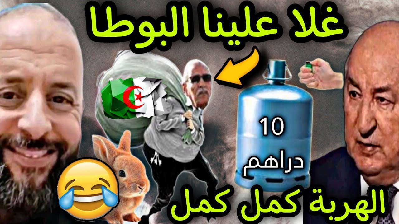بنادم فقد السيطرة ملي تزادت البوطة بسباب تبون 😂 الرحماني قريب ياخد ليه البلاد 🇩🇿🤣🍰