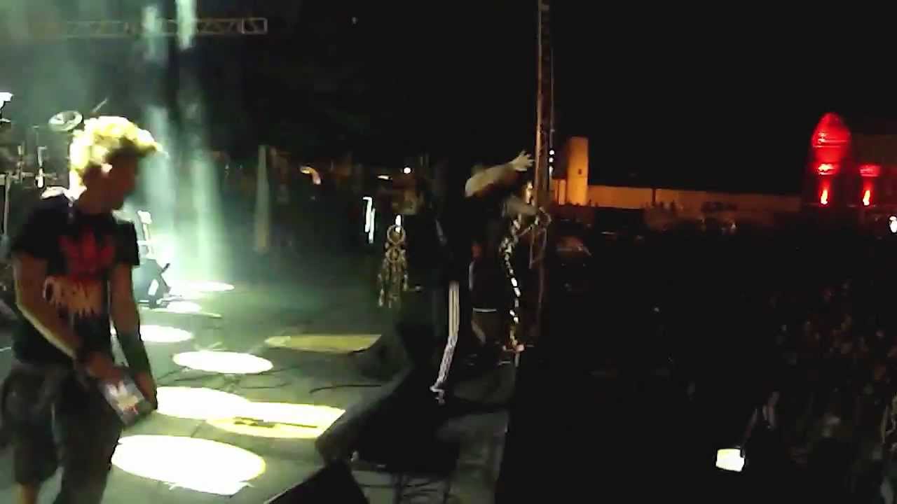 Shaman - Metal Open Air MOA - Inferno Veil (LIVE) KEYCam Juninho Carelli - iPad solo