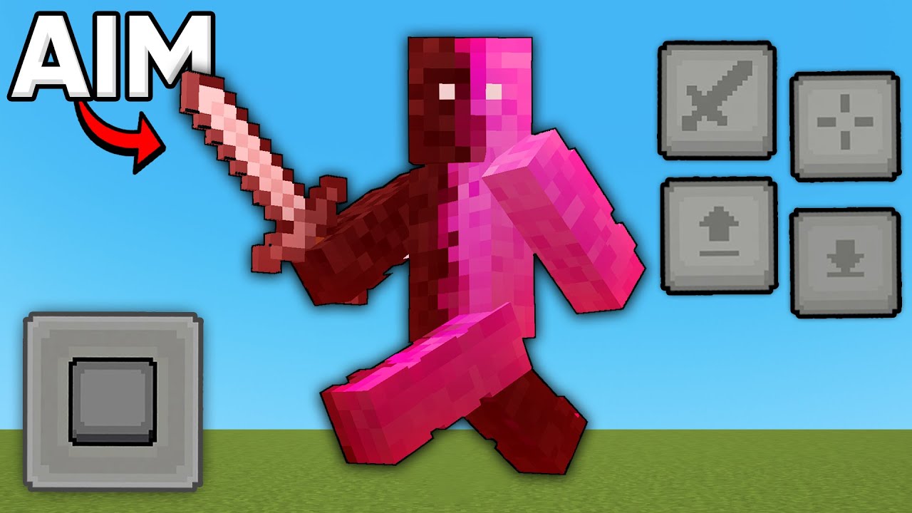 Как целиться в Minecraft Mobile
