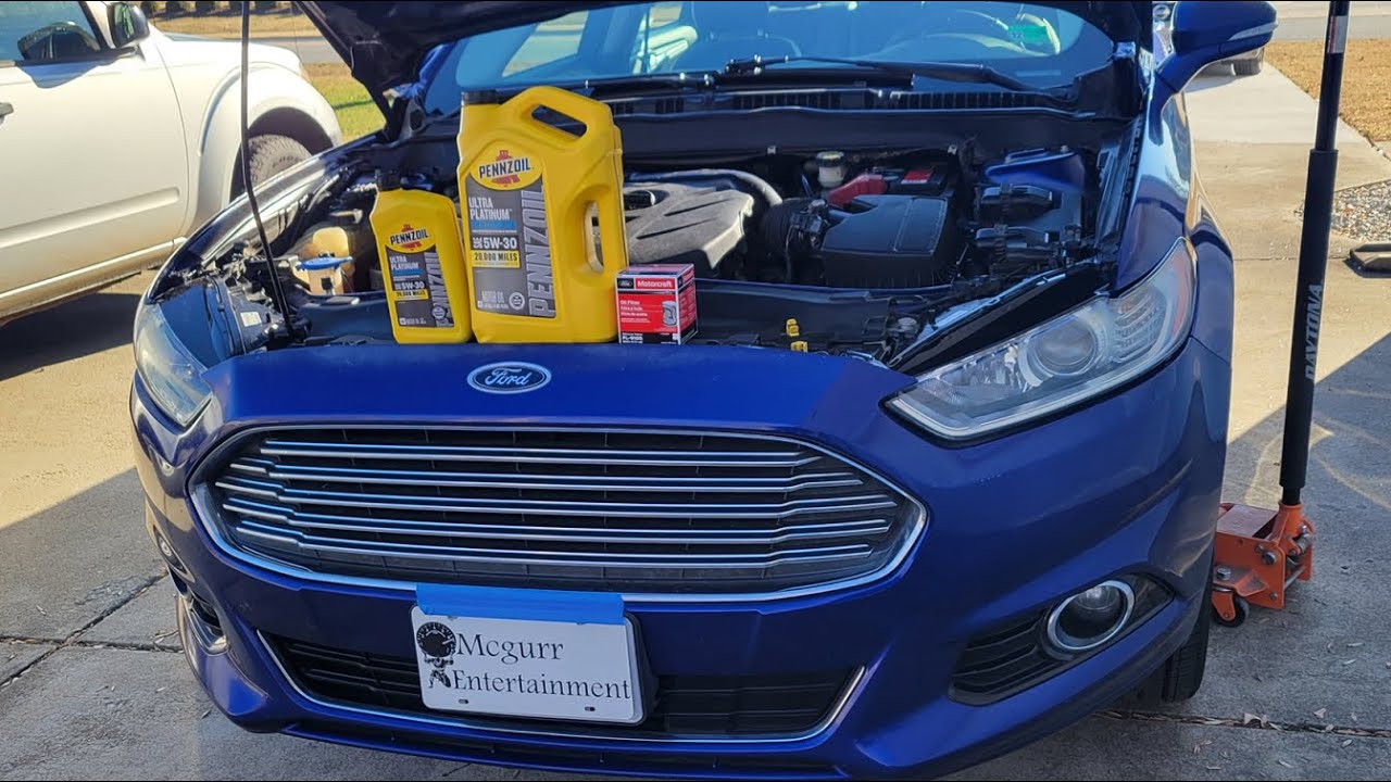 How to Change Engine Oil for a Ford Fusion (2013-2020) L4 - 2.0
