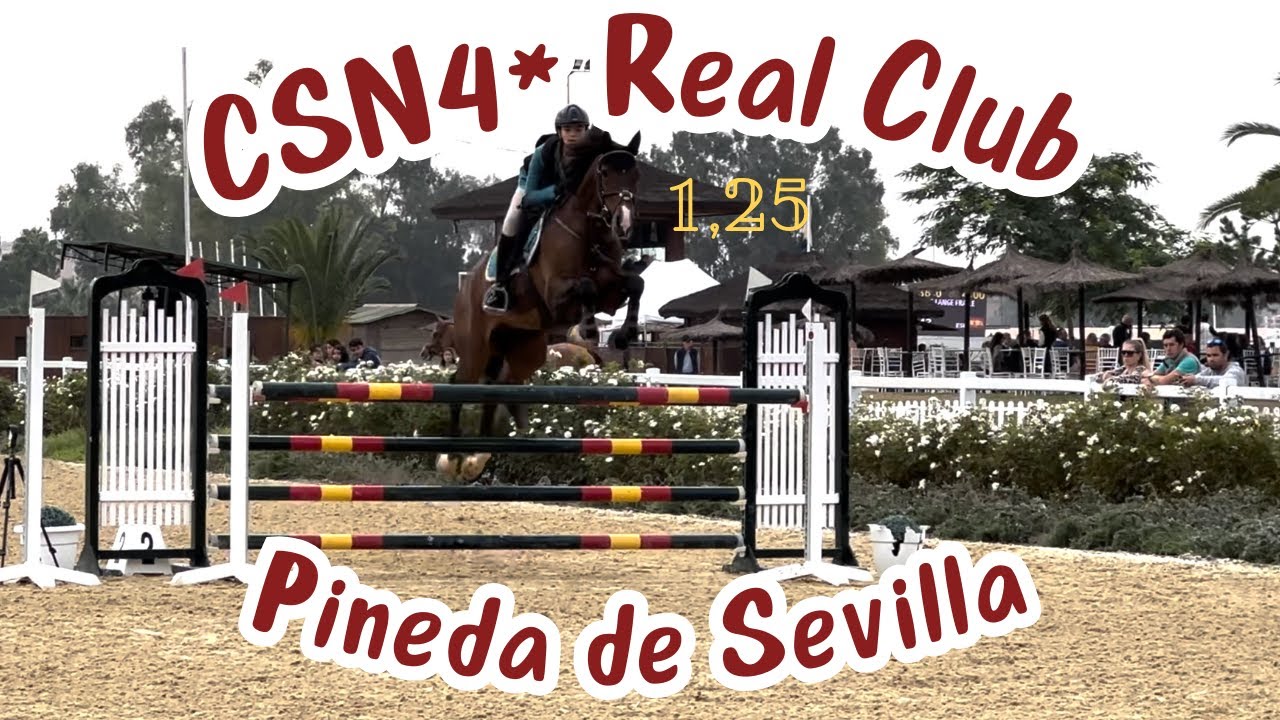 CSN4* Real Club Pineda de Sevilla 2023 - 1,25 - Charlize O'connor Cabau & Cados