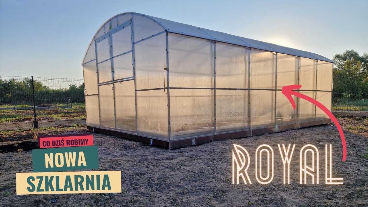 Szklarnia z poliwęglanu Royal 4x6