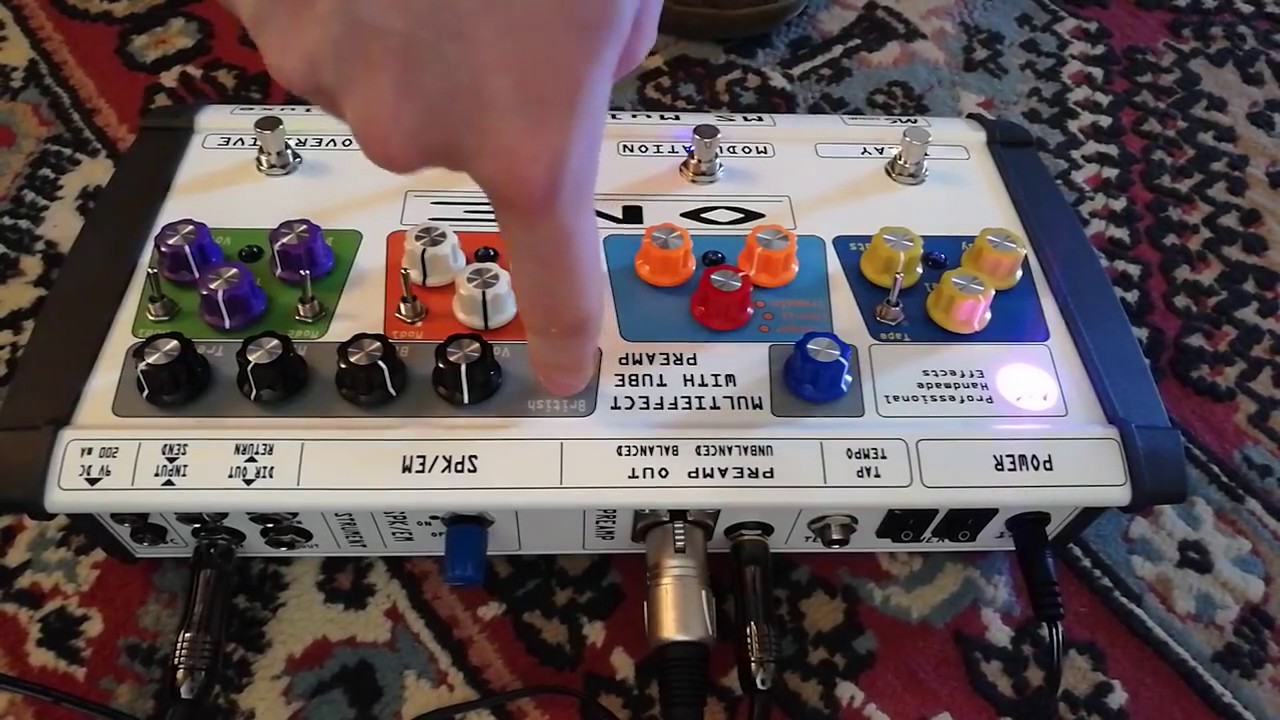 Multi One (old version) - MS Sound Project - Acoustic & Electric Guitar Demo