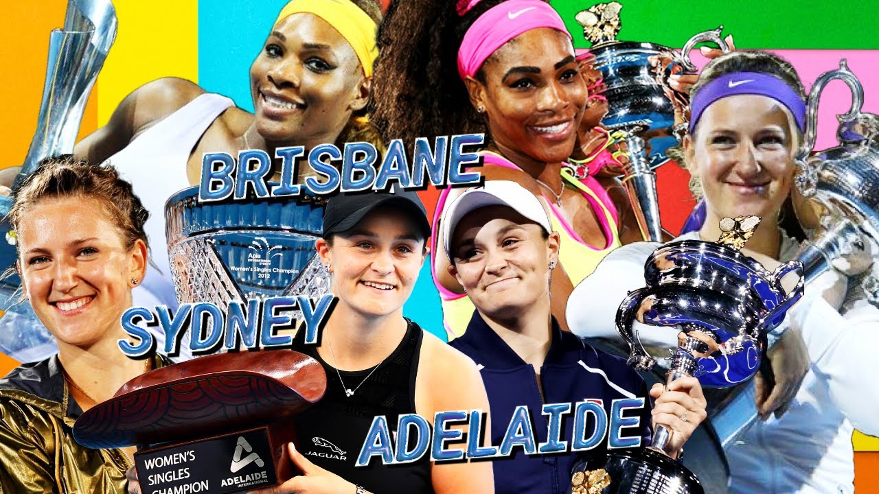Champions of Warm Up Tournament in Australian Open (Brisbane, Adelaide, Sydney...) (2026 WTA Tennis)