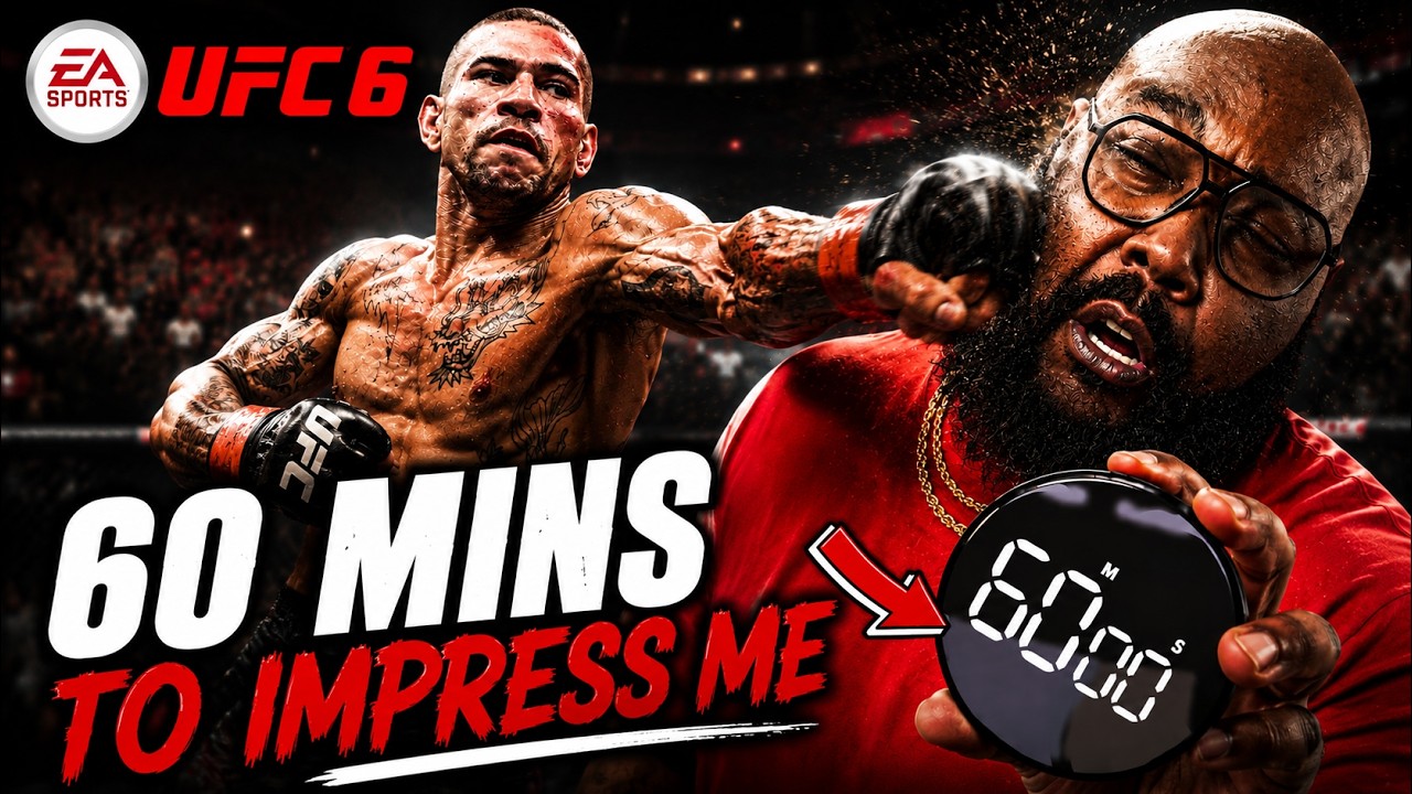 Я ДАЛ EA SPORTS UFC 6 60 МИНУТ, ЧТОБЫ МЕНЯ ВПЕЧАТЛИТЬ