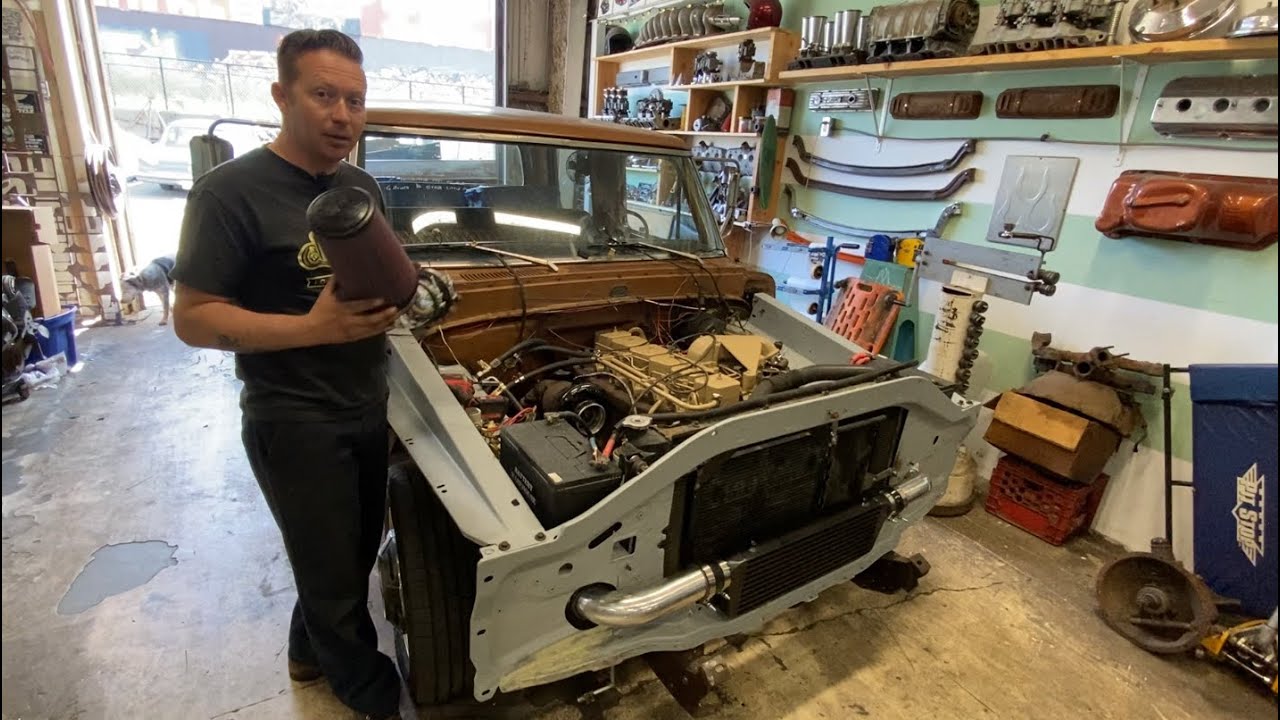 Brown Sugar Cummins Swap Part 9. Intercooler and Air Conditioning